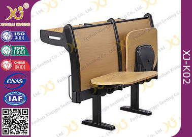 Porcellana Scrittorio e sedia della scuola di rivestimento del laminato di Seat del compensato modellati blocco pieghevole fornitore
