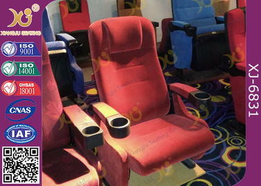 Porcellana Il cinema interno della schiuma pieghevole dell'unità di elaborazione mette le sedie a sedere della tappezzeria del tessuto per Imax fornitore
