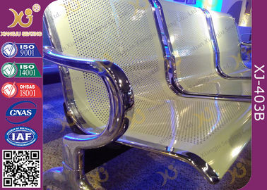 Porcellana Sedie d'acciaio di rifugio dell'anti ruggine, sedie aspettanti dell'aeroporto durevole del metallo fornitore
