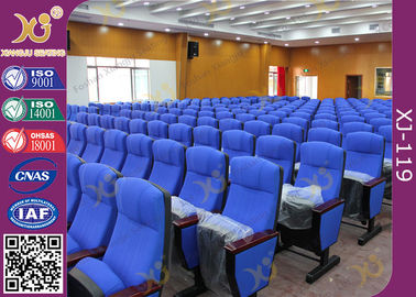 Porcellana Forti disposizione dei posti a sedere/sedie a terra fisse del teatro della sala con lo scrittoio fornitore