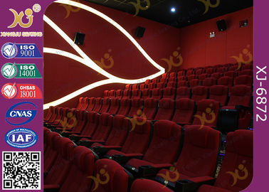 Porcellana Lo stile moderno di Irwin si adagia la disposizione dei posti a sedere del teatro del cinema dello schienale per il cinema di IMAX fornitore