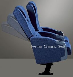 Porcellana sedia del cinema della schiuma modellata sedia d'acciaio del cinema della gamba di dimensione di 600mm per la stanza di VIP fornitore