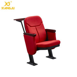 Porcellana piegatura Seat del metallo di dimensione di 550mm riparato sulle sedie di corridoio di conferenza del pavimento con la tavola alla parte posteriore fornitore