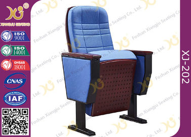Porcellana L'alto grado ergonomico ricoperto piega le sedie della disposizione dei posti a sedere/cinema della sala fornitore