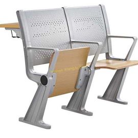 Porcellana Compensato del metallo di quantità del pavimento che piega la sedia e la Tabella dello studente per lo stadio fornitore