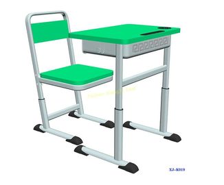 Porcellana K019 scelgono lo scrittorio doppio e la sedia moderni dello studente messi con il materiale dell'HDPE della scanalatura fornitore