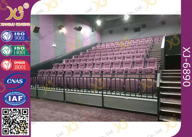 Porcellana Coperta di tela che piega i sedili di Home Theater con l'oscillazione indietro della sedia dell'anfiteatro fornitore