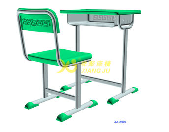 Porcellana Singola Tabella e sedia doppie dello studente messe con il materiale dell'HDPE della scanalatura fornitore