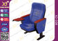 Sedie d'acciaio della disposizione dei posti a sedere della sala della chiesa della gamba del bracciolo di legno solido, ISO9001 fornitore