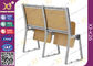 Scrittori della scuola allegati sedili di corridoio di conferenza e mobilia piegante di legno della sedia fornitore