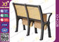 Tabelle e sedie di legno dell'aula dell'istituto universitario della struttura della lega di alluminio del bordo fornitore