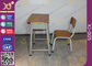 Scrittorio e sedia rendenti incombustibile dello studente della struttura del metallo messi per la scuola primaria fornitore