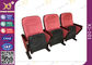 Sedie rosse della sala della coperta di tela con il blocco piegante H1000 * D750 * W550mm fornitore