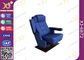Tessuto blu che si adagia indietro mobilia della disposizione dei posti a sedere del teatro della sala per il cinema fornitore