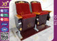 Disposizione dei posti a sedere di lusso del teatro della sala della gamba di alluminio con gli impianti scolpiti legno dorato fornitore