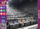Micro sedie del teatro del cinema di colore del doppio delle similpelle della fibra in grande bracciolo di plastica fornitore