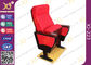 Grandi sedie rosse del teatro della sala della gamba del ferro per la conferenza ignifuga fornitore