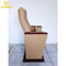 Punta morbida standard di cuoio reale Seat alto del bracciolo di larghezza delle sedie 6.5MM della sala fornitore