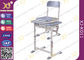 Scrittorio dello studente di piano d'appoggio dell'HDPE singolo e pagina di alluminio stabilita della sedia Graffio-resistente fornitore