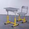 Tabella e sedia regolabili dello studente della scuola secondaria del metallo con struttura di alluminio/del ferro fornitore