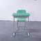 Mint Green HDPE Iron Aluminum School Student Study Desk and Chair fornitore