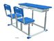 Tabella e sedia doppie di studio dell'aula di doppio Seat di distanza fissa per la scuola secondaria fornitore