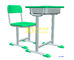 Singola Tabella e sedia doppie dello studente messe con il materiale dell'HDPE della scanalatura fornitore