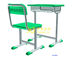 Singola Tabella e sedia doppie dello studente messe con il materiale dell'HDPE della scanalatura fornitore