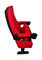 La disposizione dei posti a sedere rossa del tessuto i pp Home Theater presiede la dimensione standard del bracciolo mobile fornitore