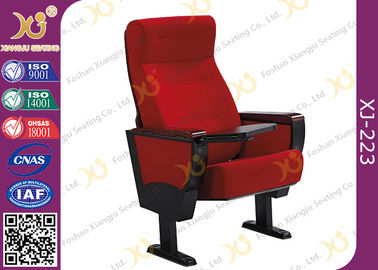 Porcellana Macchi le sedie rosse ricoperte piene del tessuto del velluto della prova per lo stadio/stanza di conferenza fornitore