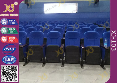 Porcellana La piegatura Seat del metallo riparato sull'auditorium del pavimento non presiede rumore di ritorno fornitore