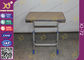 Sedia di scrittorio regolabile della scuola dei bambini di isolato del pavimento di altezza con resto del piede fornitore