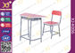 Scrittorio e sedia dello studente del MDF della struttura del metallo messa per la polvere di formazione della stanza ricoperti fornitore