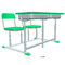 Fixed Dual Double Seat School Student Study Desk with Chairs fornitore